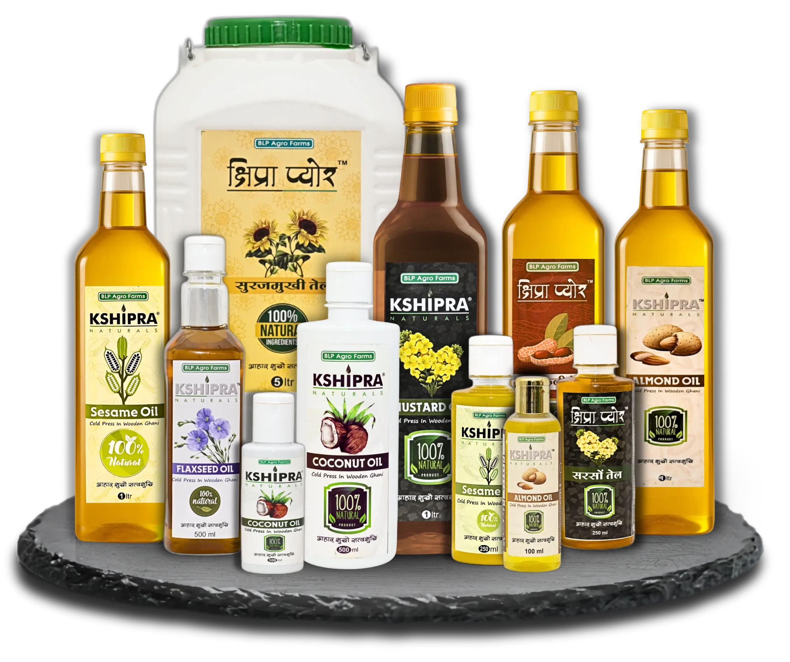 Cold pressed Oils